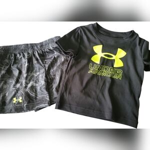Under Armour baby boy's athletic short set 18 months